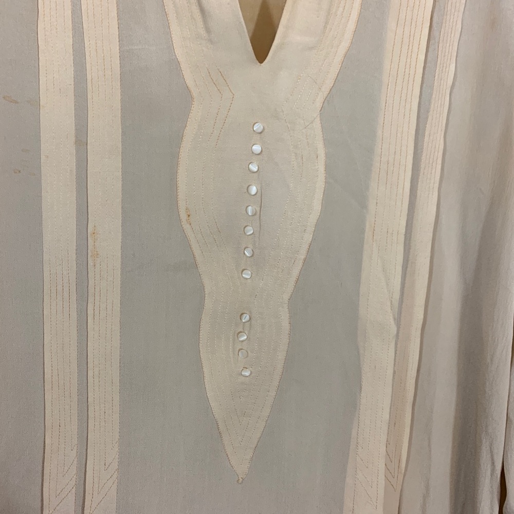 🍱Gorgeous Hand Made Shift Dress w/ Pearl Buttons - Picture 2 of 16